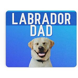 MM417 Grappige muismat muismat bureau accessoires voor computer collega's Labrador, papa, hondenbezitter Labradoodle