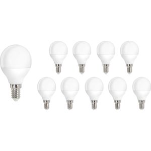 Spectrum - Voordeelpak 10 stuks LED Lamp - E14 fitting - 8W vervangt 60W - 6000K - daglicht wit