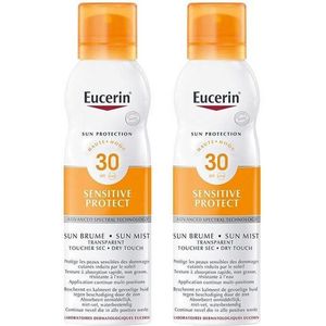 Eucerin Sun Sensitive Protect Transparant Spray SPF30 2x200ml