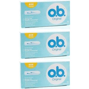 Ob Original Normal tampons 3x16st