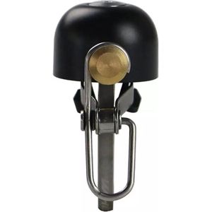 LIFELOOM - Fietsbel - Zwart Metalen Retro Vintage Uitvoering