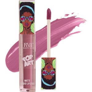 Romantic Beauty - Pop Art - Matte - Liquid Lipstick - 12 - Roze Paars - Lippenstift - 6.2 g