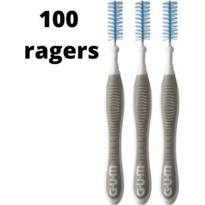 Gum Travler Ragers 2.0mm Grijs - 2 x 50 stuks - Voordeelverpakking
