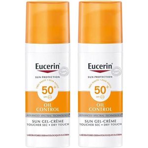 Eucerin Sun Oil Control Gel-Crème SPF50+ 2x50ml