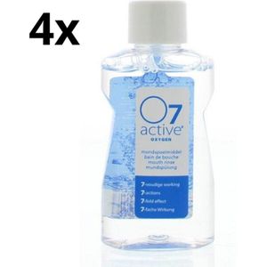 O7 Active Mondspoelmiddel 4 x 500 ml - Voordeelverpakking