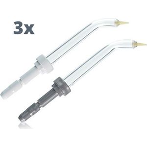 Waterpik Pik Pocket Tips PP100 - 3 x 2 stuks - Voordeelverpakking