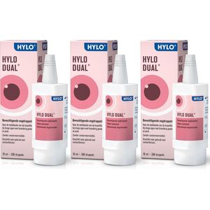 HYLO-DUAL - 3x10ml - Oogdruppels