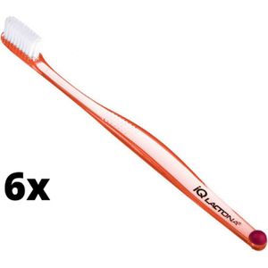 6x Lactona IQ Extra Soft Tandenborstel