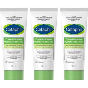 Cetaphil Hydraterende Crème 3x100 gram