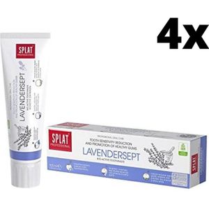 Splat Professional Lavendersept Tandpasta - 4 x 100 ml - Voordeelverpakking