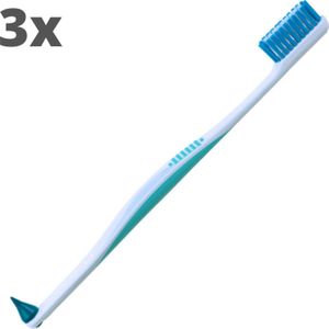 3x Lactona Tandenborstel M Easycomfort Medium met tip