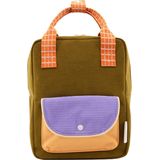 Sticky Lemon Farmhouse Backpack Small Corduroy soil green