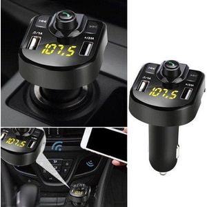 Auto MP3 Speler Fm-Auto bluetooth/ Draadloze bluetooth-oplader zonder installatie-Draadloze Carkit-Lader-Adapter-Radio-USB Poort- Auto Accessoires -Muziek-Handsfree Bellen-Auto