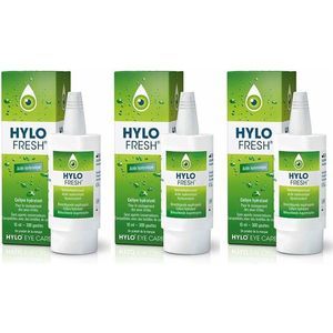 HYLO-FRESH Oogdruppels 0,3mg/ml Flacon 3x10ml