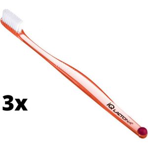 3x Lactona IQ Soft Tandenborstel