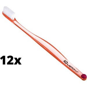 12x Lactona IQ Extra Soft Tandenborstel