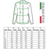 Marshall - Italiaans Overhemd - Hoge Kraag - Print - Moda Italia