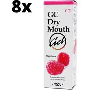 GC Dry Mouth Gel Framboos - 8 x 35 ml - Voordeelverpakking