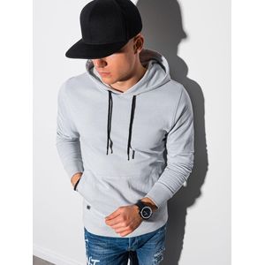 Ombre - Herenhoodie - Lichtgrijs - Steekzakken - Zachte Stof