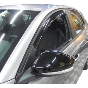 Zijwindschermen geschikt voor de Renault Twingo I 1995-2006 3 deurs - Voorportieren - Kleur Smokey - Merk Farad