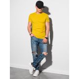 Ombre - S1370 - T-shirt - Geel - Heren
