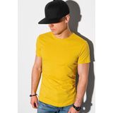 Ombre - S1370 - T-shirt - Geel - Heren