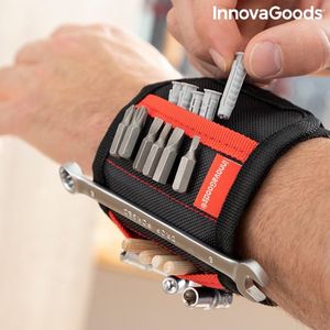 MAGNETISCHE DOE-HET-ZELF ARMBAND WRISTOOL - Gereedschapstas - Magnetische Armband - Gereedschapshouder - Gereedschapsriem Pols - Gereedschapsgordel - Cadeau voor hem haar vader moeder man vrouw