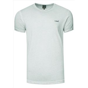 RustyNeal - Heren Tshirt - Shirt - Mint - Opdruk