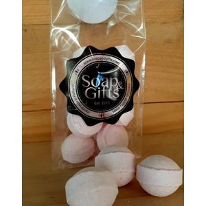 Soap & Gifts - Mini Bathbombs - Roses - 12 stuks - Zeep