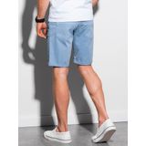 Ombre - Chinoshort - Zachtblauw - Korte Broek - Zachte Stof