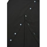 Overhemd - Zwart - 60% Katoen 37% Polyester 3% Elastaan