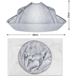 Allernieuwste Haarknip Kappersmantel Cape - Thuis Haren Knippen/Wassen/Verven - Man/Vrouw - Waterbestendige Kapmantel - Thuiskappers