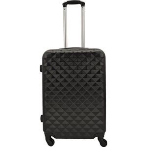 SB Travelbags 'Expandable' bagage koffer 65cm- Zwart