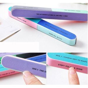 2 stuks nagelvijl  - in 7 stappen mooie nagels