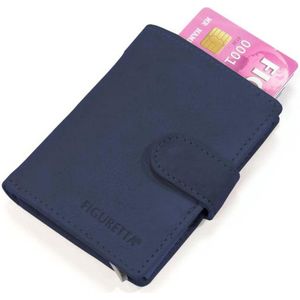 Figuretta Leder Cardprotector - Blue