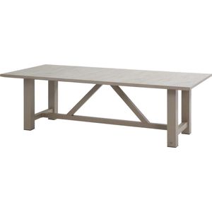 4 Seasons Outdoor Diva tuintafel 240 x 110 cm Taupe 6-persoons