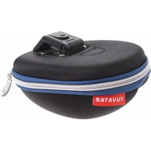 Batavus Zadeltas Met Inhoud Klick 1,3 Liter Zwart/blauw