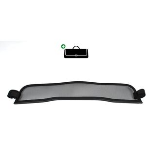 Windscherm Mazda MX5 NC | 2005-2015 | incl. luxe opbergtas | Zwart