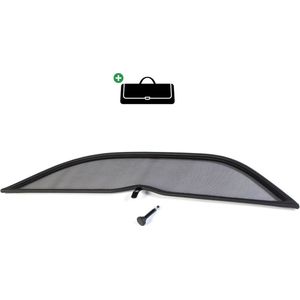 Windscherm Opel Tigra | 2004-2009 | incl. luxe opbergtas | Zwart