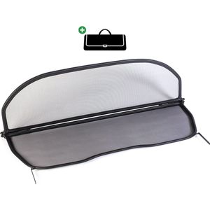 Windscherm Peugeot 308 CC | 2009-2015 | incl. luxe opbergtas | Zwart