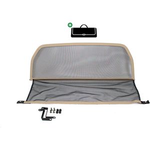 Windscherm Porsche 911/993 | 1994-1998 | incl. luxe opbergtas | Beige