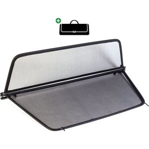 Windscherm Saab 900/9.3 YS3F | 2004-2014 | incl. luxe opbergtas | Zwart