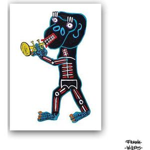 3 stuks: RAISE YOUR GLASS ansichtkaarten | 10.5x14.8cm | 1 pakje | van kunstenaar Frank Willems