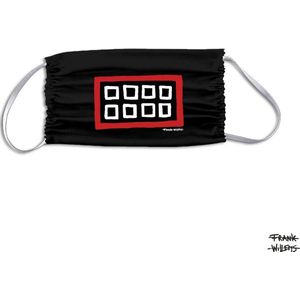 ONE AND ONE MAKES TWO - Koop een mondkapje dan doneer je er ook één aan een dak- of thuisloze - Mondkapje: BAKKES MASK - herbruikbaar - Niet medisch