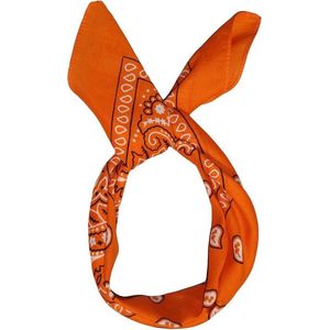 Vintage bandana zakdoek Oranje