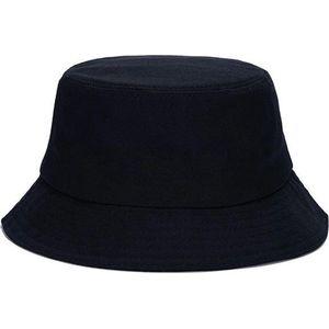 Bucket Hat Vissershoed Zwart