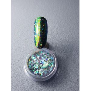 Korneliya Flakes Galaxy Green