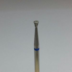 Korneliya Nagelfrees - Nagelfreesbitjes - Frees Bitje Diamant Spijker model Blauw 1,8 mm