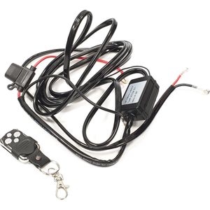 4SKY Lights - Kabelboom - met afstandsbediening - 30A - Voor Ledbar en werklamp 12V