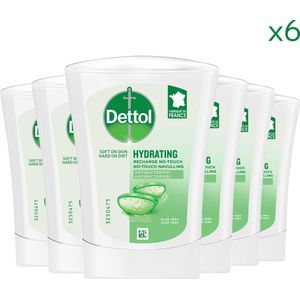 Dettol - Handzeep - No Touch Navulling - Aloe Vera - 250ml x6